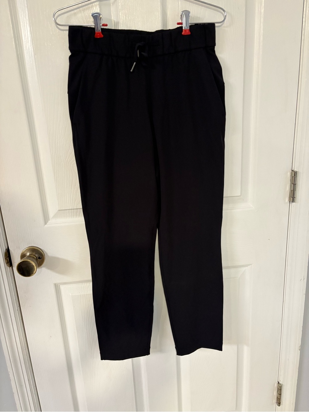 lululemon athletica Black Jogger Pants with Drawstring Waist